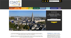Desktop Screenshot of cdad41.org